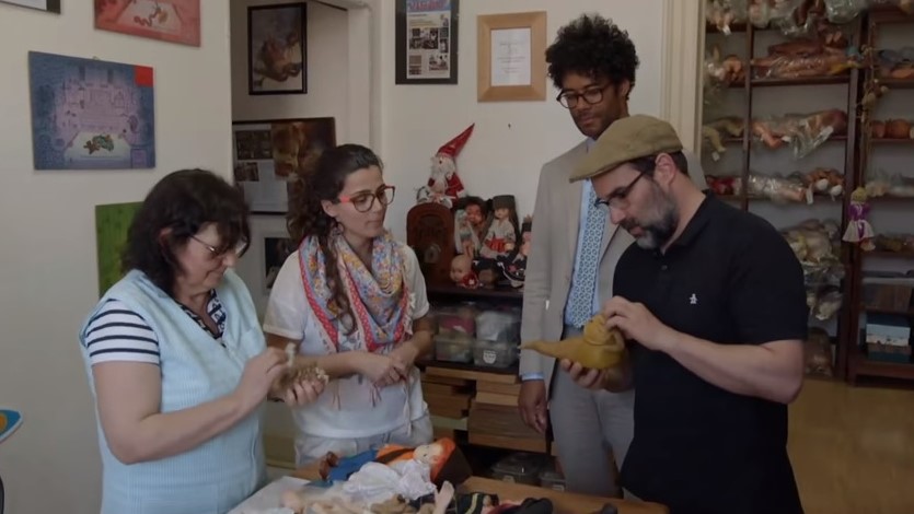 Adam Buxton's Jabba The Hutt Goes To Doll Hospital For Emergency Repair